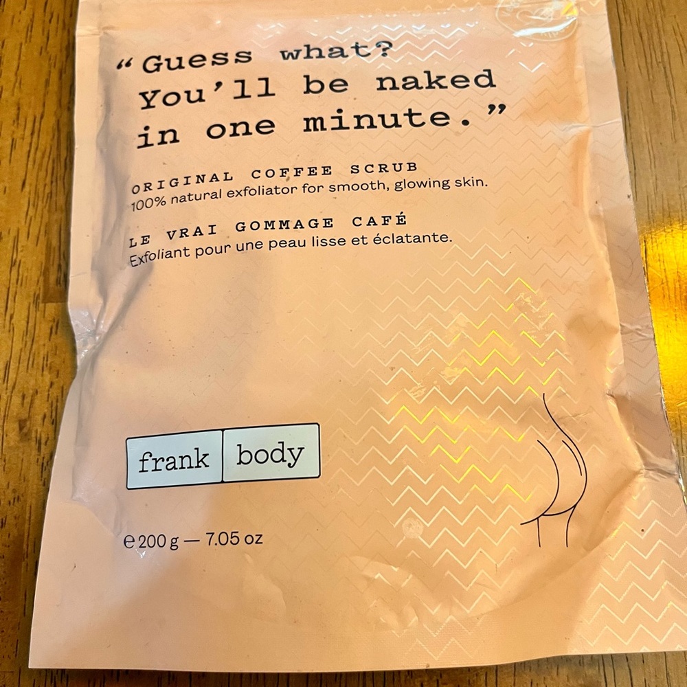 Frank body Original Coffee Scrub, 7.05oz